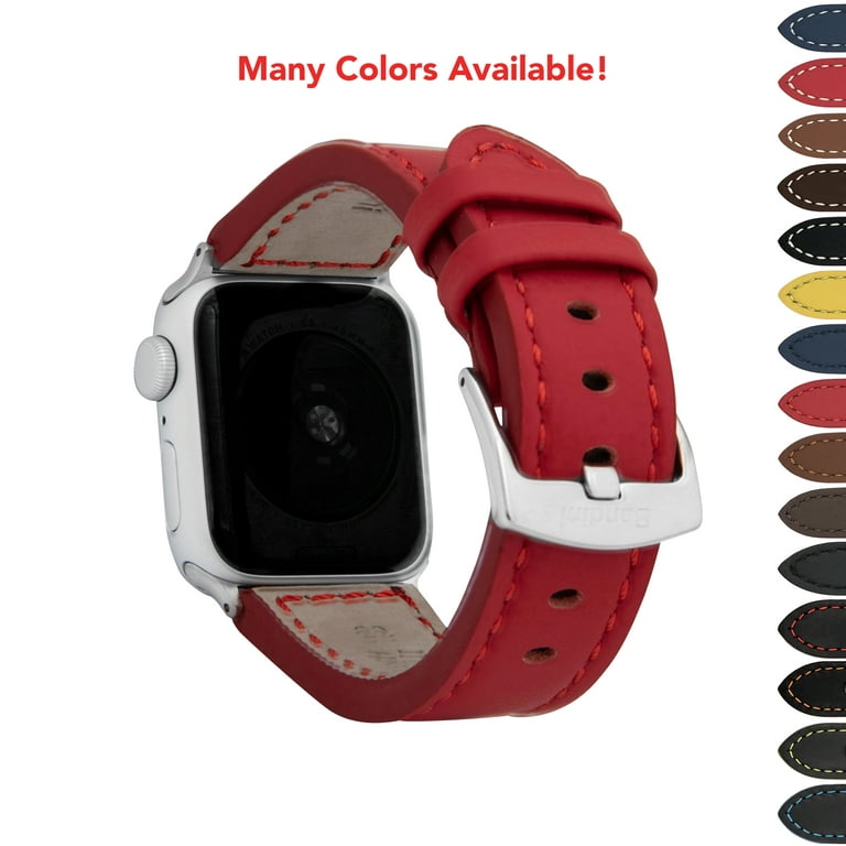 Leather Strap For Apple watch Ultra 49mm 7 45mm 41mm 6 5 4 SE 44mm