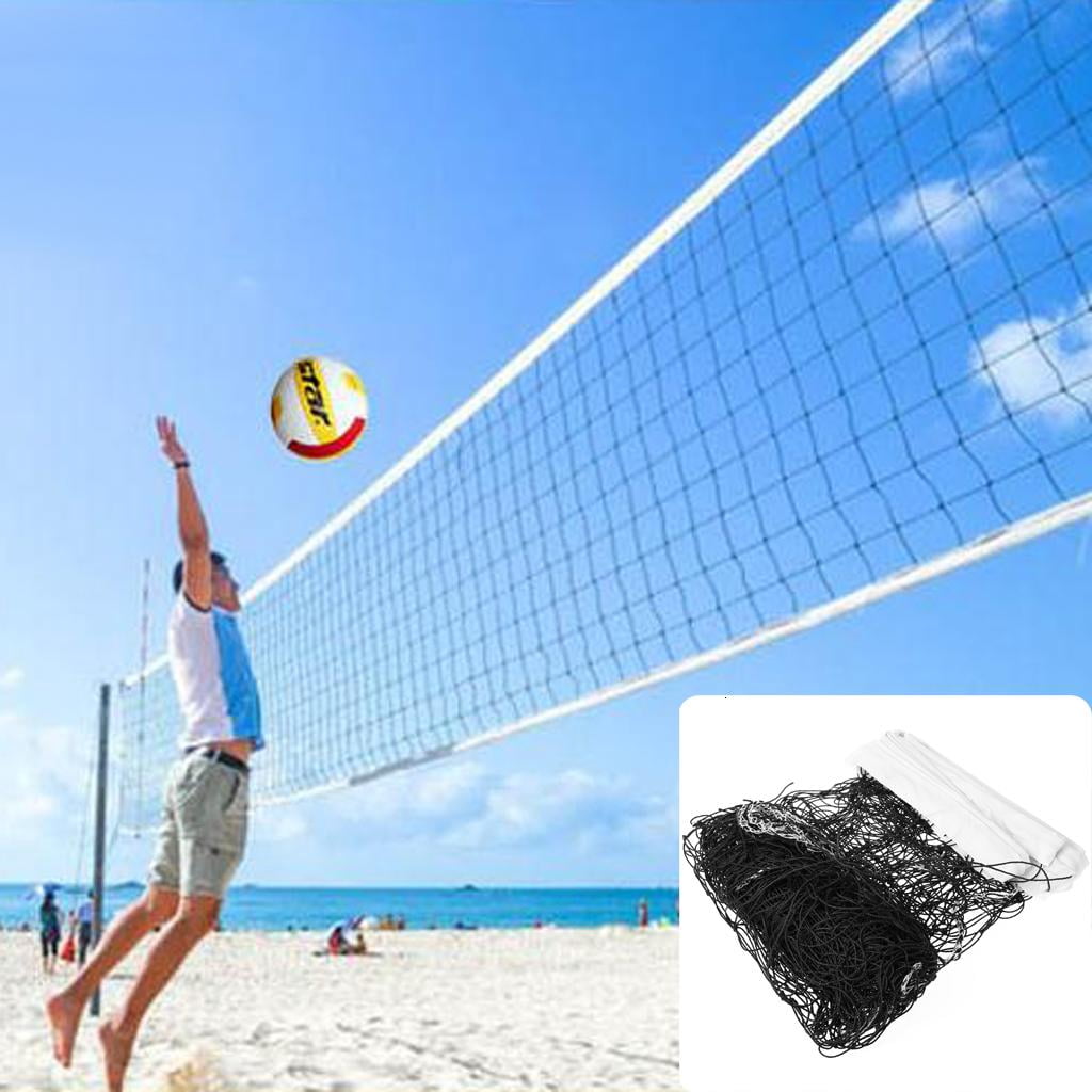 Yihuala Premium Badminton Net Volleyball Tennis for Polyethylene Mesh Standard 9.5x1m Easy Setup