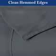 thumbnail image 4 of Cal King Flat Sheet - 100% Egyptian Cotton, 600 Thread Count Sateen Weave - Ultra-Soft, Breathable, and Cooling - Premium Hotel-Quality Top Sheet Only - (Dark Grey, Cal King), 4 of 7