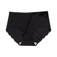 thumbnail image 2 of Lunuaoe Women's Ice Silk Seamless Briefs, Invisible No-Show Panties, Ultra-Thin Breathable Soft Underwear, 2 of 4
