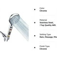 Handheld Shower Head with Filter, FEELSO High Pressure 3 Spray Mode