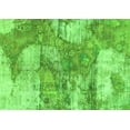 thumbnail image 1 of Ahgly Company Indoor Rectangle Abstract Green Modern Area Rugs, 4' x 6', 1 of 4