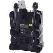 Karaoke USA DVD/CDG/MP3G Karaoke Machine with 7 TFT Color Screen, Record, Bluetooth and LED Sync Lights, GF846