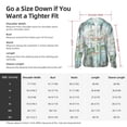 thumbnail image 5 of Lsque Vintage Rose1 UPF 50+ Lightweight Sun Protection Men's Women's Long Sleeve Shirt, Hoodie Performance -X-Large, 5 of 9