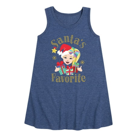 

JoJo Siwa - Santas Favorite - Toddler and Youth Girls A-line Dress