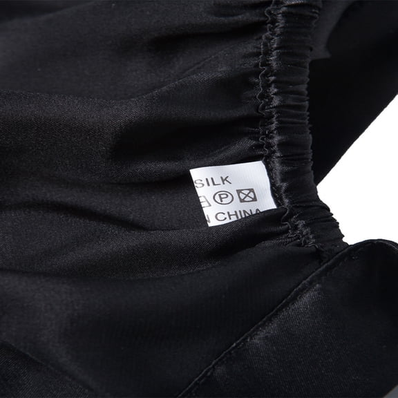 WSTEER Mulberry Silk Sleeping Hat Adjustable Long Hair Mobcap for Women Girls