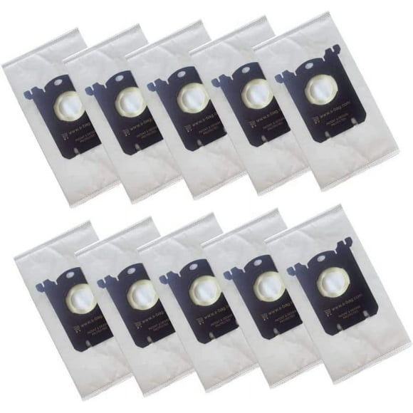 YOPTOP 10 Pack Vacuum Bag Compatible for Electrolux S Bag Classic EL200F EL8500