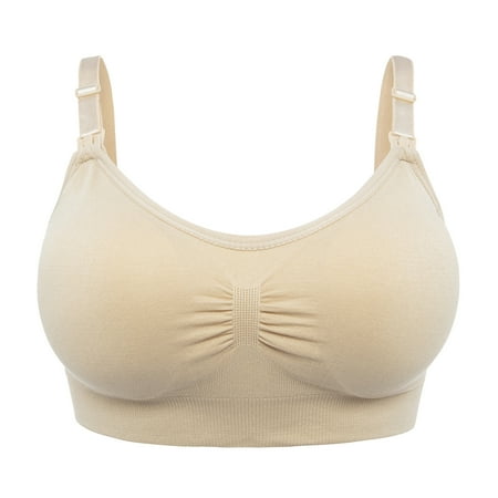 

Women s Sleeping Nursing Bra Wirefree Breastfeeding Maternity Bralette Full Busted Seamless Clip Down Nursing Bra