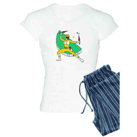 

CafePress - Power Rangers Yellow Ranger Wi - Women s Light Pajamas