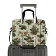 thumbnail image 2 of 16" Laptop Briefcase for Work Travel Laptop Shoulder Bag Carrying Handbag Laptop Case Pine Boughs and Holly Pattern, 2 of 8