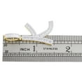 thumbnail image 5 of 10K Yellow Gold Baguette Diamond Initial K Pendant 1.50" Letter Charm 3/4 CT., 5 of 6