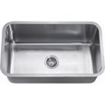 thumbnail image 1 of Dawn Cuisine & Salle de Bain ASU106 Bol Simple sous-Mount 30.38 Po. L - 18 Gauge, 1 of 5