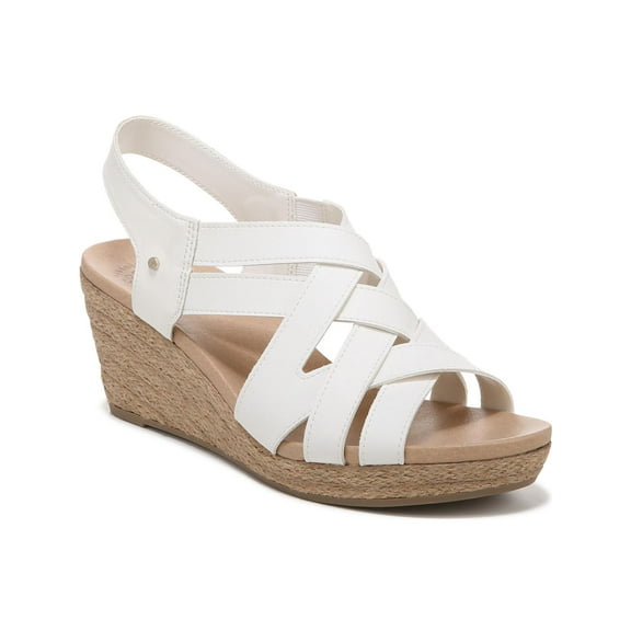 Dr. Scholl's Womens Everlasting Ankle Strap Espadrille Wedge Sandal