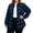 Blue, variant on Plus Size Plaid Shirts for Women Flannel Button Down Shirt Cardigans Dressy Casual Fall Blouses, Light Blue, 2XL