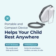 Adaptive Sound Technologies LectroFan Alpha Portable Sleep Sound Machine - Rechargeable White Noise Machine for Crib, Stroller, Car Seat & More - 7 Non-Looping Sounds - For Travel, Bedroom, Nursery