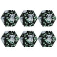 thumbnail image 2 of Balery 6 Pcs Cartoon Koala Bearleather Coasters Set, Drink Table Cup Coasters For Living Room Kitchen Coffee Decor, 2 of 9