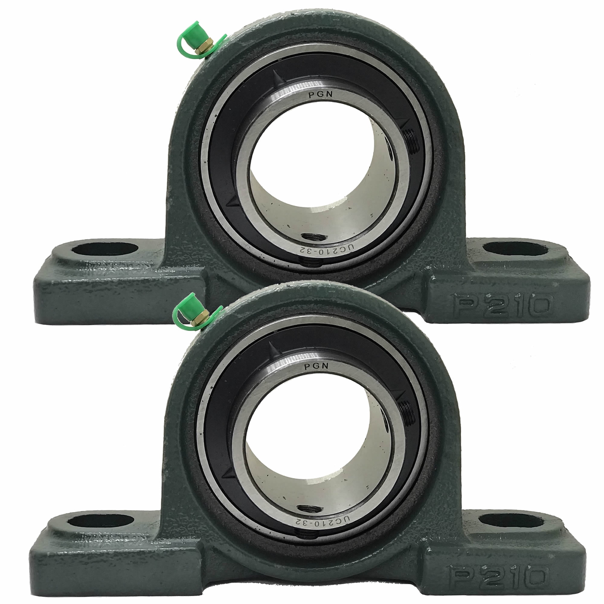 PGN UCP21032 Pillow Block Mounted Ball Bearing 2" Bore Self Aligning