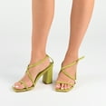 thumbnail image 6 of Journee Collection Womens Lenorra Tru Comfort Foam Covered Block Heel Sandals, 6 of 6