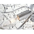 thumbnail image 4 of The Lighting Store Dalia Elegant Indoor 3-light Chrome Crystal Flush Mount, 4 of 5