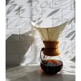 thumbnail image 4 of Reusable Cloth Pourover Coffee Filter - Made in Canada of Hemp and Organic Cotton, Eco-Friendly, Natural Filter fits chemex carafes, 4 of 7