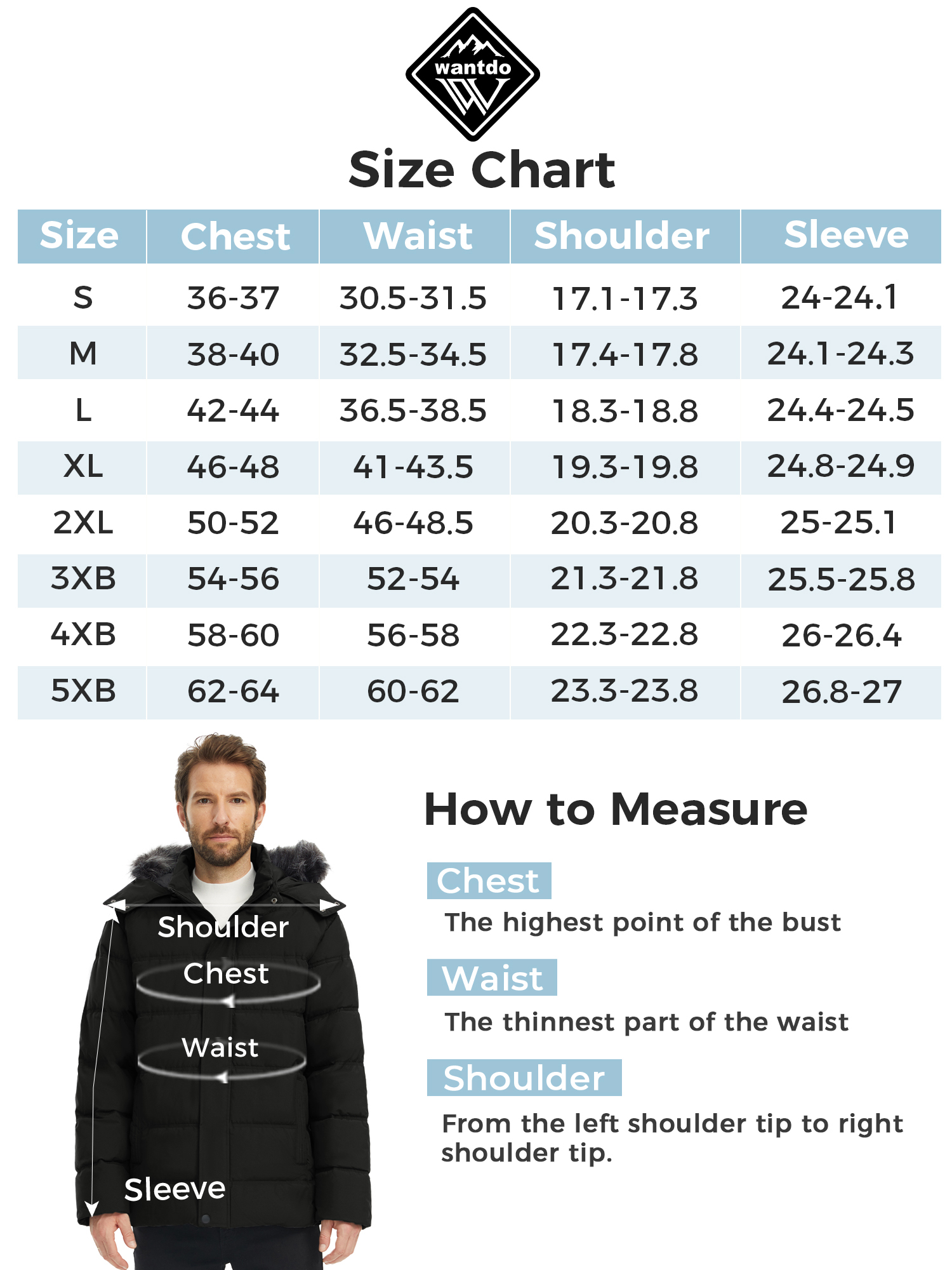 Wantdo Men's Winter Puffer Jacket with Detachable Hood photo 8
