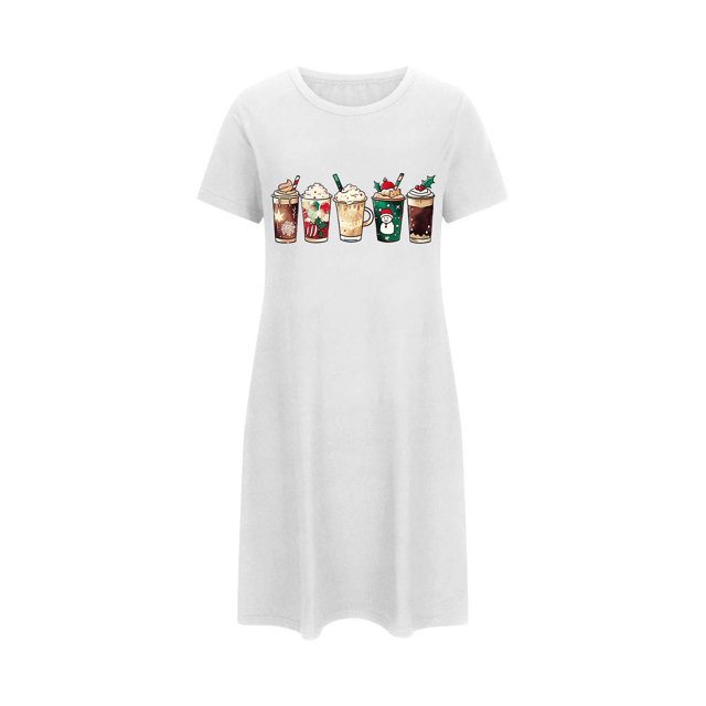 Chemises à Manches Courtes Funicet pour Femmes,Shorts pour Femmes,Chemise de Nuit Courte Surdimensionnée pour Femmes Mode à Imprimé Poitrine Robe de Nuit à Manches Courtes,Chemises à Manches Courtes pour Femmes,Chemises à Manches Courtes pour Femmes