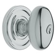 thumbnail image 3 of Baldwin 5226102ENTR Egg Style Keyed Entry Door Knob Set - Bronze, 3 of 7