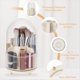 thumbnail image 5 of Organizador de Brochas de Maquillaje con Tapa, Organizador de Brochas de Maquillaje Giratorio de 360°, Organizador de Maquillaje de 7 Ranuras para Tocador, Escritorio C, 5 of 6