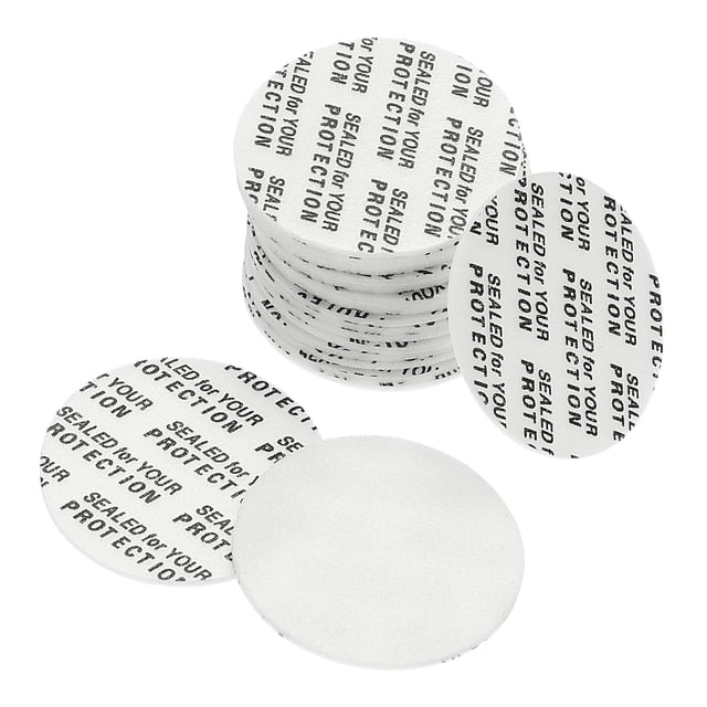 Unique Bargains Joint Sensible à la Pression en Mousse PE de 27 mm Résistant, Blanc, Lot de 200