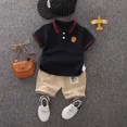 thumbnail image 1 of Children Clothing mother Kids Clothes Children's Sets Boys T-shirt Shorts Summer Cotton Short sleeve fashion Suit2PCS, 1 of 6