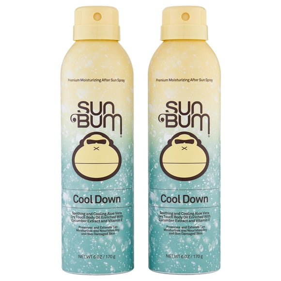 Sun Bum Originale après Sun Cool Down Spray 2 Ct 6 oz