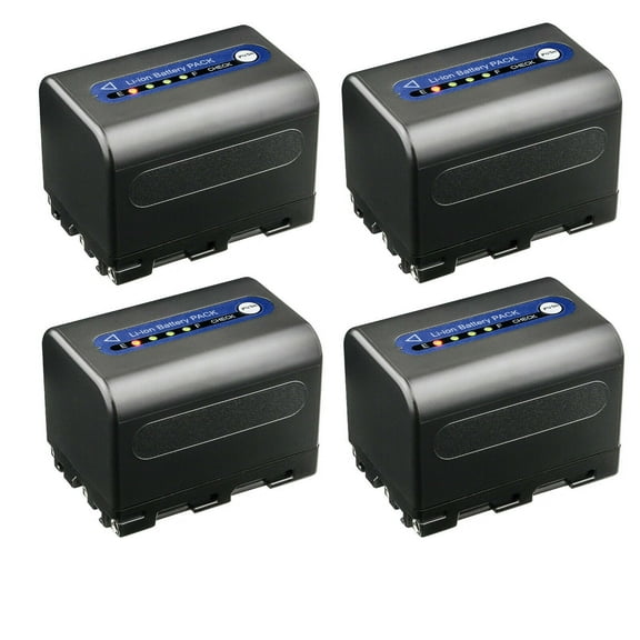 Kastar 4-Pack NP-QM71D Battery 7.4V 3600mAh Replacement for Sony CCD-TRV208, CCD-TRV218, CCD-TRV228, CCD-TRV250, CCD-TRV308, CCD-TRV318, CCD-TRV328, CCD-TRV338, CCD-TRV350, CCD-TRV408 Camera