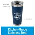 thumbnail image 2 of Camco Life is Better at The Campsite Camper/RV Painted Tumbler | Kitchen Grade Stainless Steel, Navy, 20 oz (53323), 2 of 7