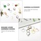 thumbnail image 4 of 100pcs ganchos de pendiente de palanca redonda accesorios de joyería de bricolaje para hacer joyas, 4 of 5