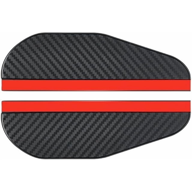 jfqm 2Pcs Fit for Car Rearview Mirror Rain Eyebrow Auto Car Rear View Side Rain Snow Guard Sun Visor Shade Protector (Color : B)