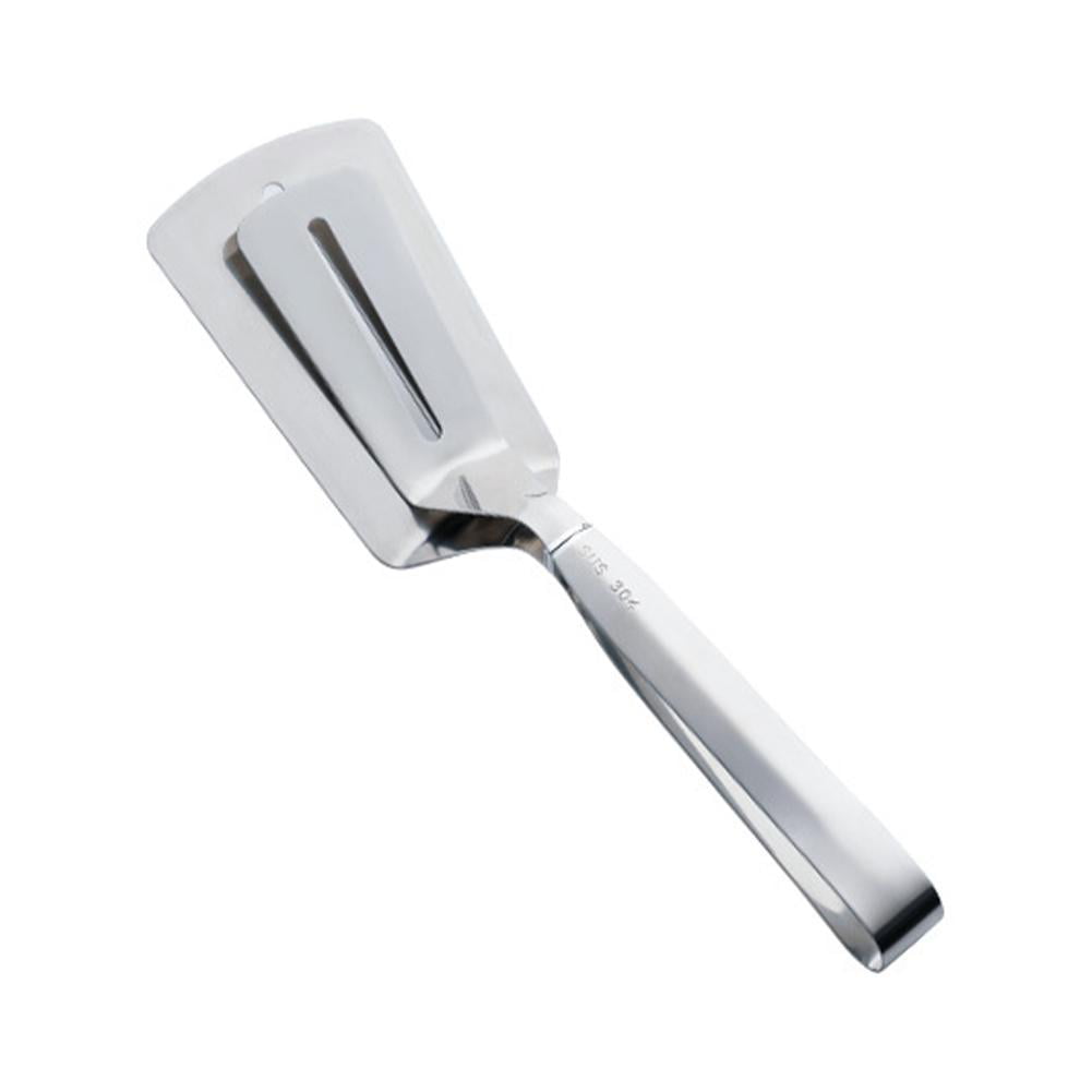 Double Sided Spatula,Tongs for Cooking 10 inch Stainless Steel,Fishing turner. 