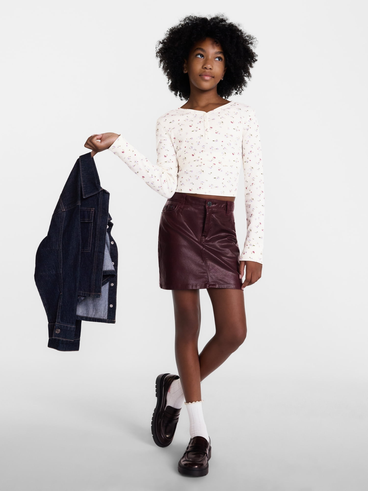 Weekend Academy Girls Denim Skirt, Sizes 4-18