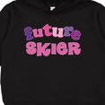 thumbnail image 3 of Inktastic Skiing Future Skier Toddler Hoodie, 3 of 4