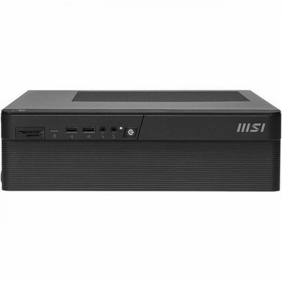MSI PRO DP80 A14G PRO DP80 A14TAG-028US Desktop Computer - Intel Core i5 14th Gen i5-14400F - 16 GB - 1 TB SSD - Black - Intel H610 Chip - Windows 11 Pro - NVIDIA GeForce RTX 3050 LP 6 GB GDDR6 - I...