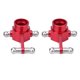 thumbnail image 1 of Copa de dirección de aleación de aluminio roja, accesorios mejorados para coche WLtoys K969/K979/K989/K999 1/28 RC, 2 uds., 1 of 8