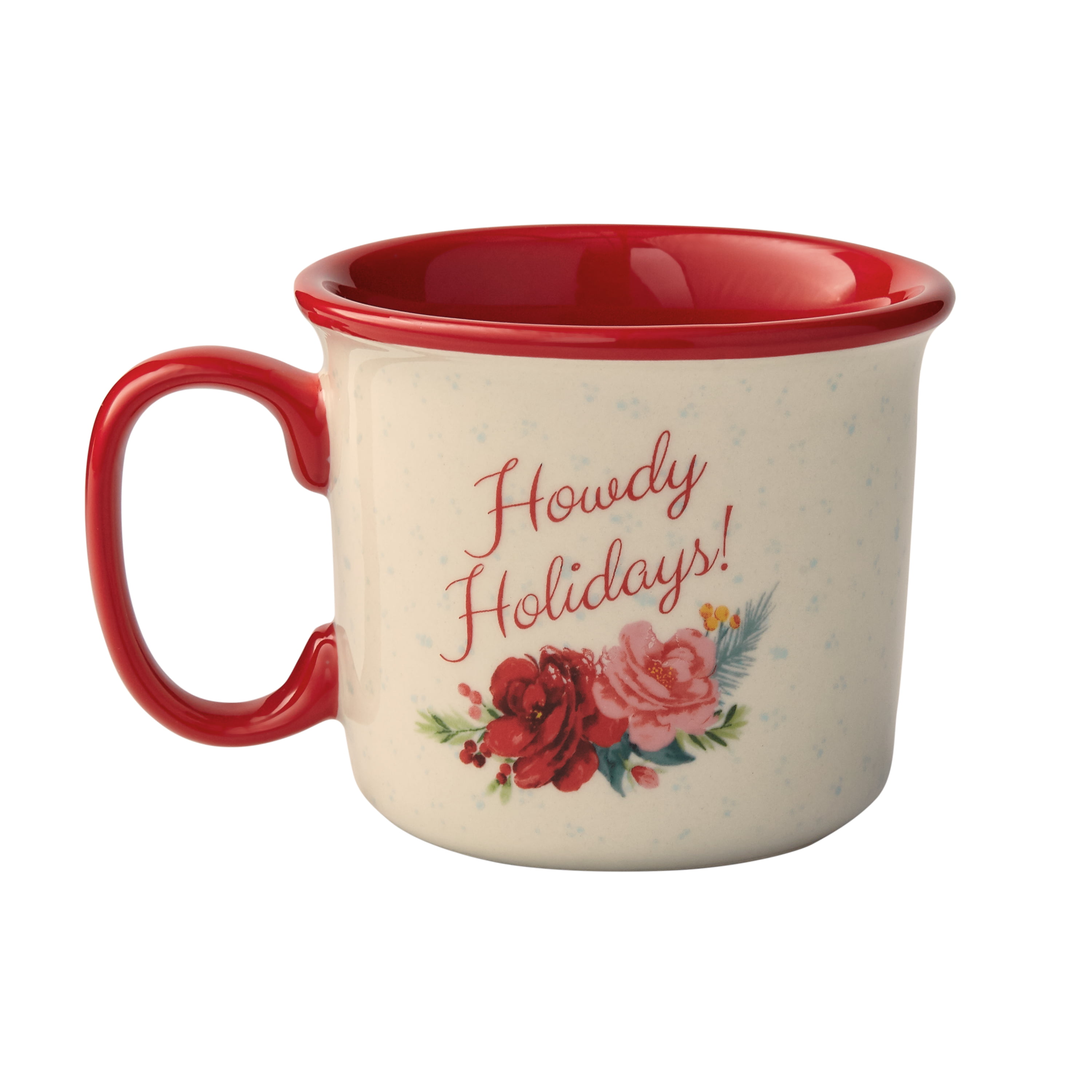 The Pioneer Woman Holiday Medley 16-ounce Camper Mugs, Set of 4 