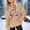 Khaki, variant on SGFCWSX Girls Oversized Heart Print Hoodie, Kids Fahion Pullover Soft with Pocket Sweatshirt for Daily Casual Wear Beige Size 7-8 Years