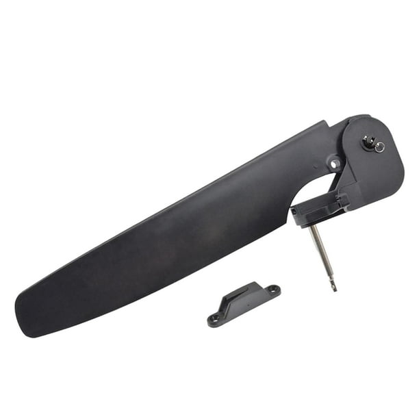 Timón de nailon para kayak, pedal ajustable, instrucciones y dirección universal. pasador de 45 mm