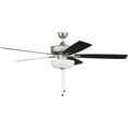 thumbnail image 4 of Craftmade S1115-60 Super Pro 60" 5 Blade Led Indoor Ceiling Fan - Brushed Satin Nickel /, 4 of 4