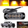 thumbnail image 2 of 4LED Lamps for Car Truck Emergency Warning Hazard Flashing Strobe Light 12v/24v Truck Light Green Side Marker Light, 2 of 5