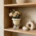 thumbnail image 6 of Artistic Ceramic Vase, Decorative Flower Container, Modern Shape Vase for Home Living Room Table Wedding Decoration Display Accent Piece, 6 of 6