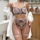 thumbnail image 5 of Gibobby Lencería sexy para mujer Conjunto De Lencería Erótica Cuello V Lencería erótica Sexy para Mujer, Vestido de Piel Sexy y Casual, Mujer Sexy(Rojo, G), 5 of 5