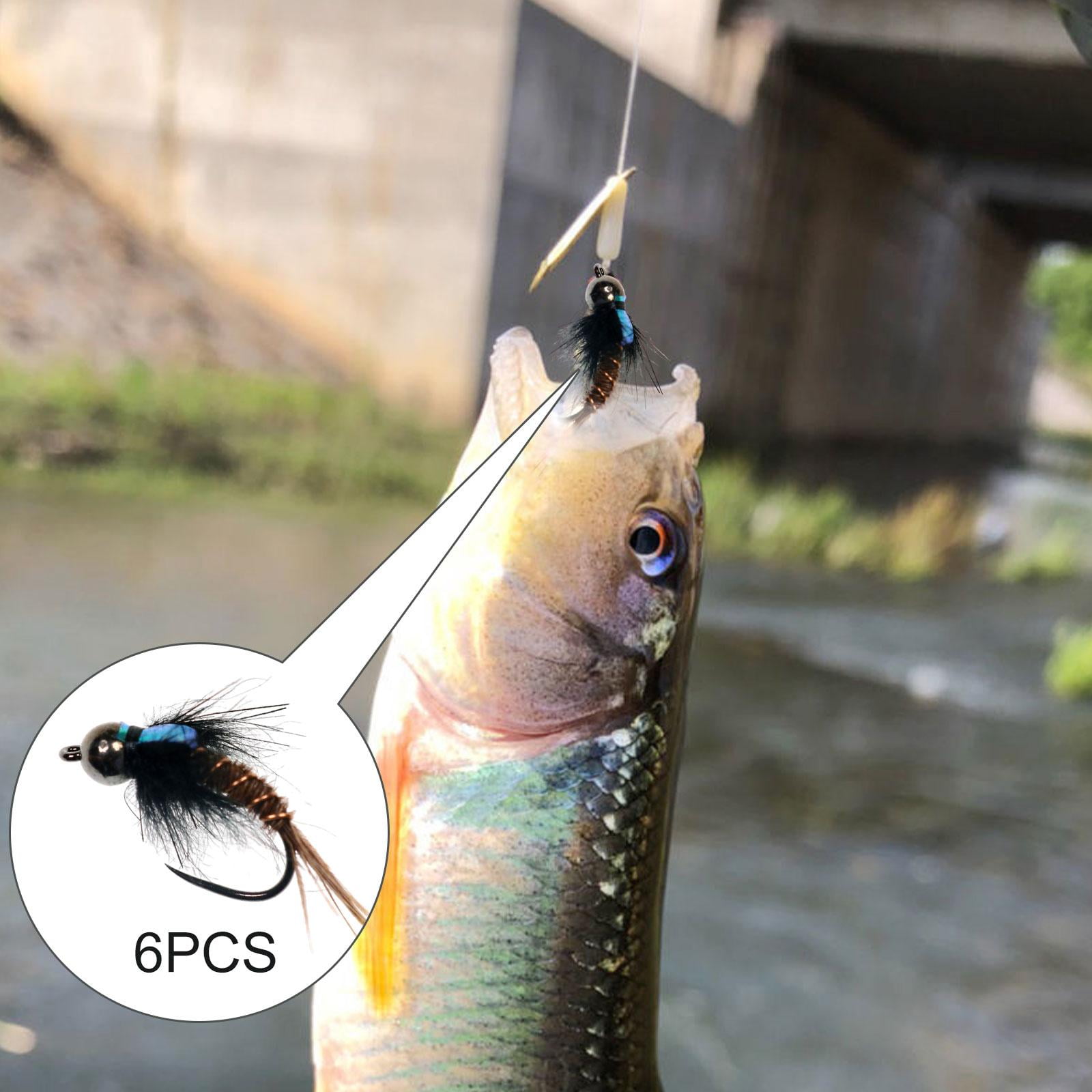 shimano catana boat rod Fishing enhånds fluesnelle Aquarium Fish Breeding Net Hook Type:Red Gamakatsu Treble