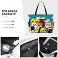 thumbnail image 3 of Fotbe I Love Sushi Bolsa de Viaje para Playa - Resistente al Agua, Bolsa Tote de Gran Capacidad y Ligera con 7 Bolsillos para Mujeres y Hombres, 3 of 7
