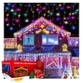 thumbnail image 1 of Serie Navideña Dosyu  Cascada 1000 LED 16 m – Luz Multicolor, 1 of 4